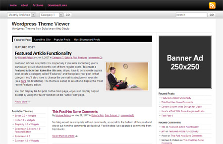 Solostream 3 theme