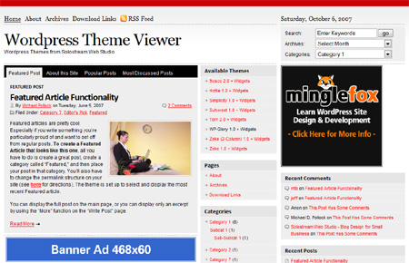 WP-Glory theme
