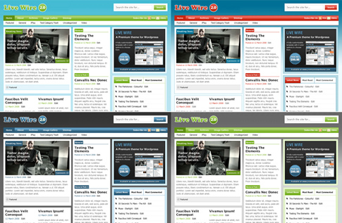 Live wire 2.0 theme