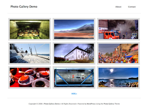Photo Gallery White