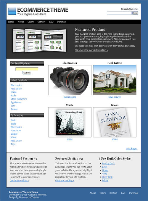 ecommerce-theme Ecommerce WordPress Theme