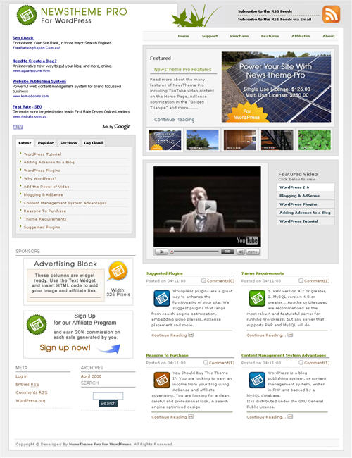 newsthemepro-theme NewsTheme Pro WordPress Theme