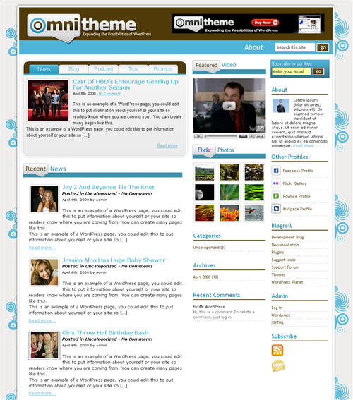 omni-theme Omni WordPress Theme