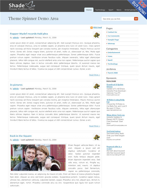shade-standard-theme Shade WordPress theme