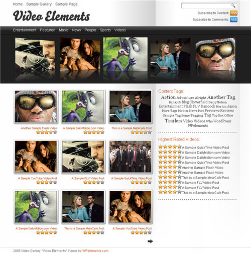 videoelements-theme2 Video Elements Theme 2