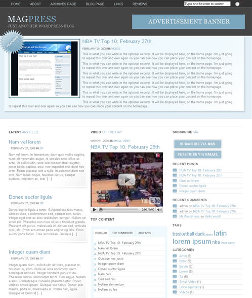 magpress-theme MagPress WordPress Theme