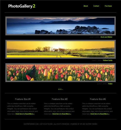 Photo Gallery 2 theme