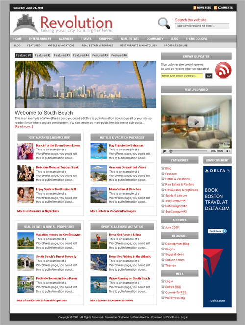 revolution-city-grey Revolution City Theme Grey