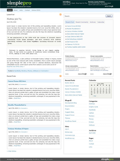 simple-pro-theme Simple Pro WordPress Theme