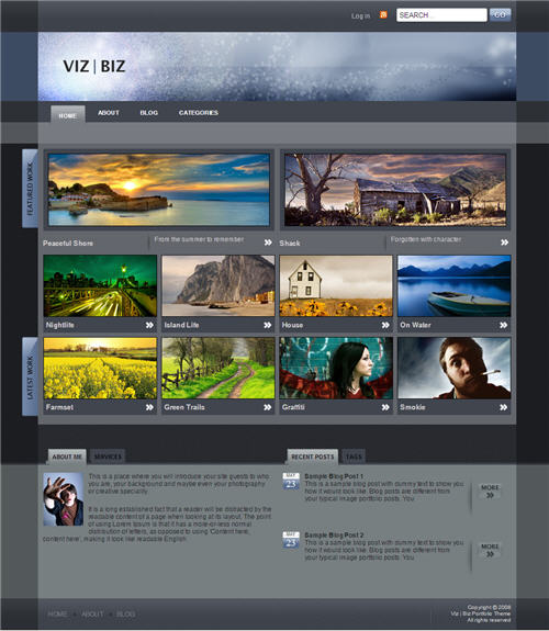 viz-biz-theme Viz Biz WordPress Theme