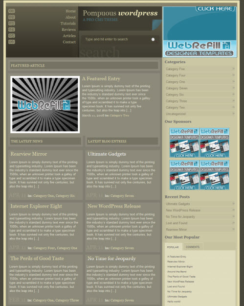 pompous-theme Pompous WordPress Theme