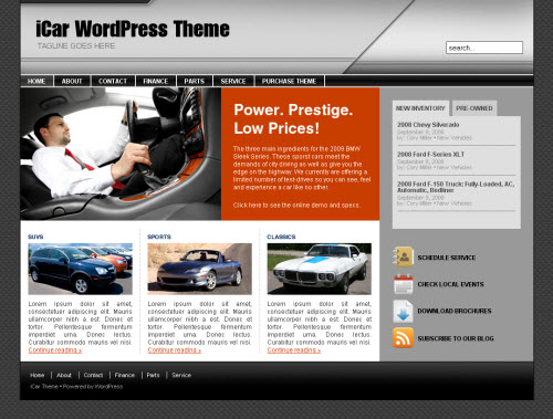 icar-theme iCar WordPress Theme