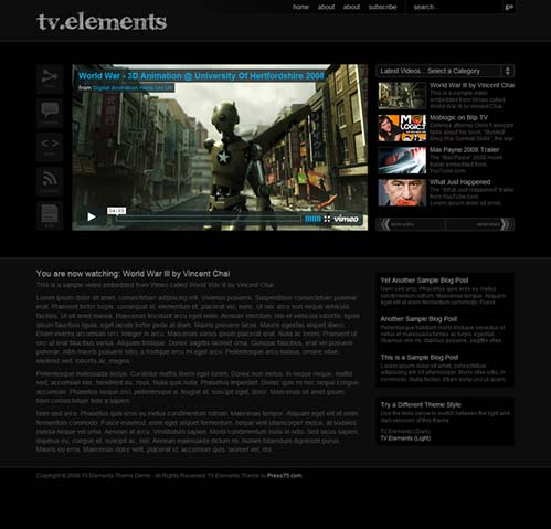 TV Elements Theme
