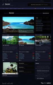 gemini wordpress theme