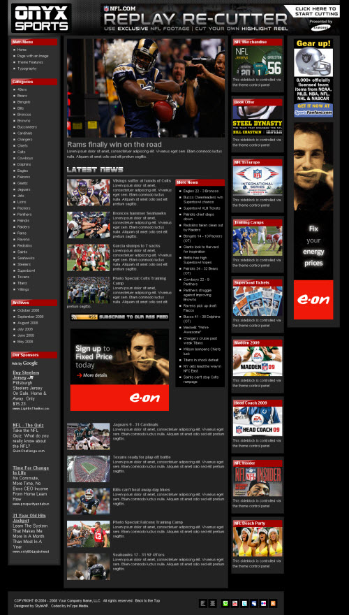 onyx-theme Onyx Portal WordPress Theme