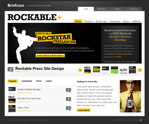 briefcase-theme1 BriefCase theme Homepage