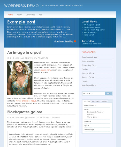 alaska-theme alaska wordpress theme