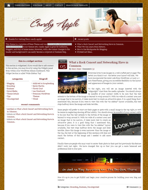 flexx-candy-apple flexx theme candy apple