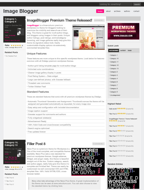 image-blogger-theme Image Blogger theme from zidalgo
