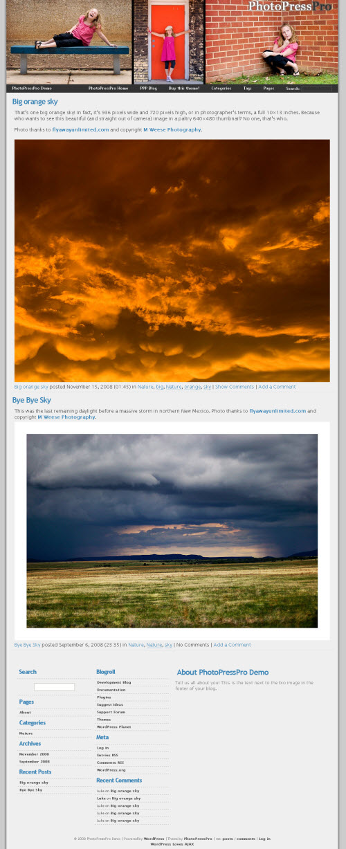 photopresspro-theme Photo Press Pro WordPress Theme