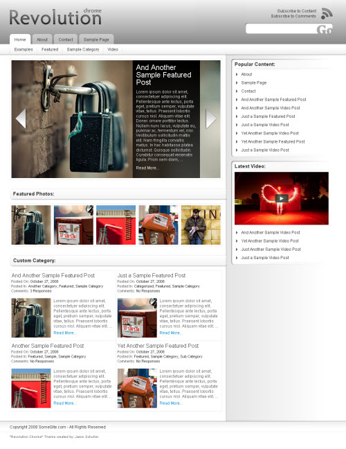 revolution-chrome revolution chrome theme