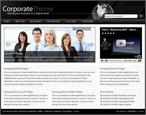 corportate-theme-studiopress1 corporate theme studiopress