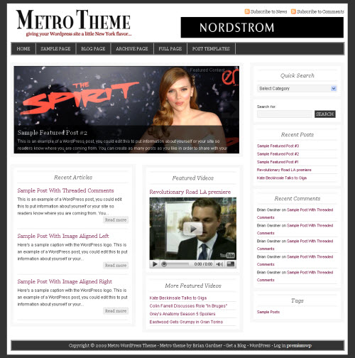 metro-wordpress-theme metro wordpress theme