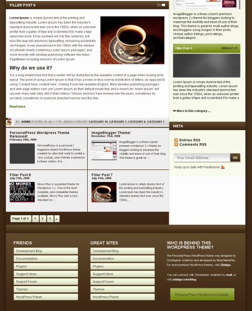 personalpress-theme2 personal press theme