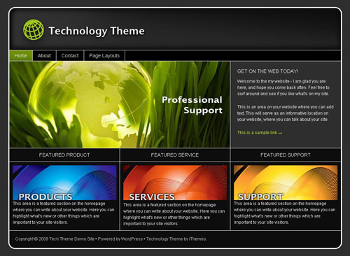 tech theme ithemes