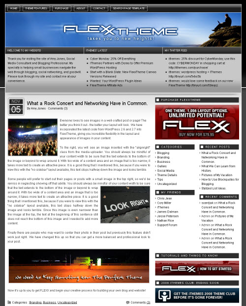 flexx theme