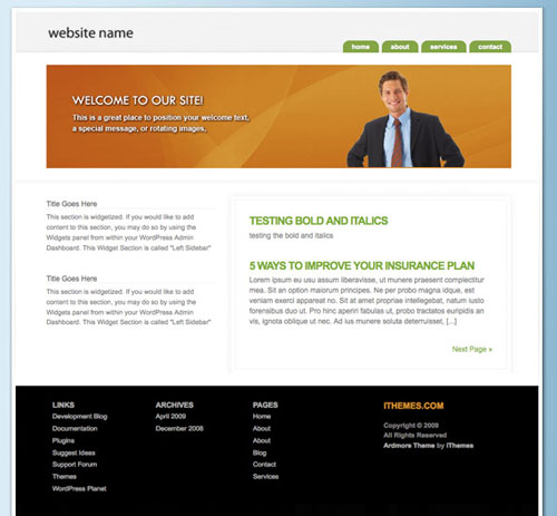 Ardmore Business WordPress Theme