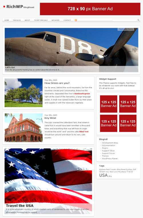 blogbeast-theme blog beast wordpress theme