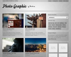 photo graphic wordpress theme