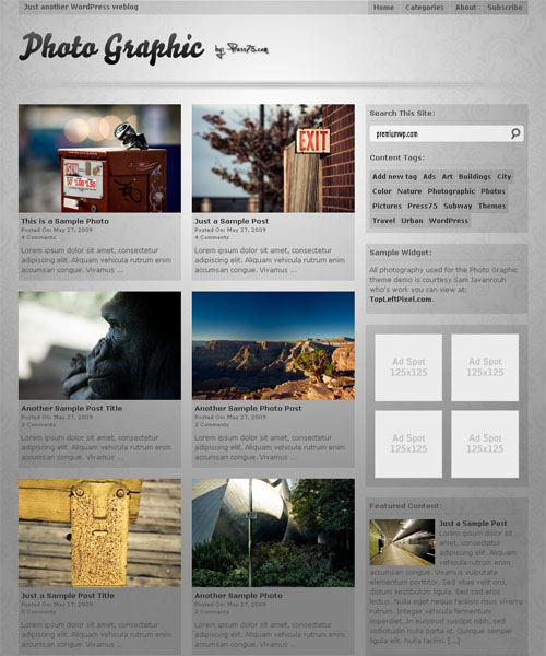 photo_graphic_wordpress_theme photo graphic wordpress theme