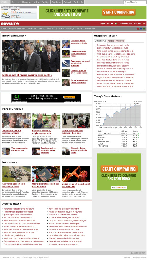 newsline-wordpress-theme newsline wordpress theme
