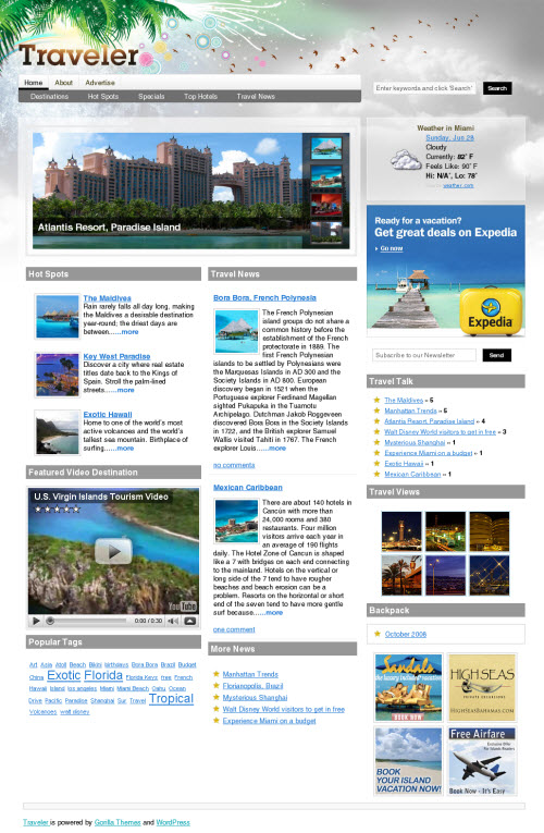 traveler-magazine-3 traveler wordpress magazine theme