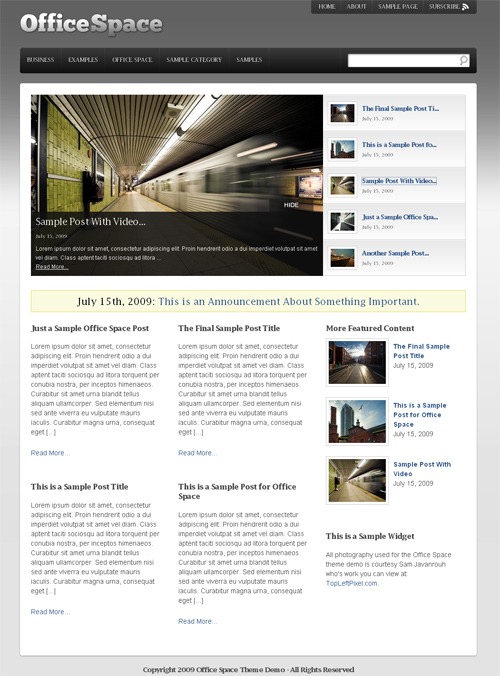 Office-Space-Theme office space wordpress theme