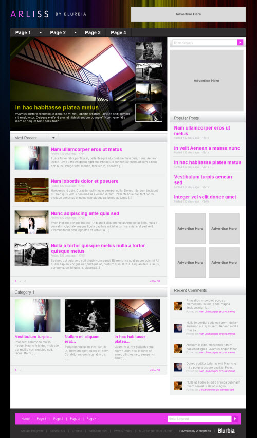 arliss-wordpress-theme arliss wordpress theme
