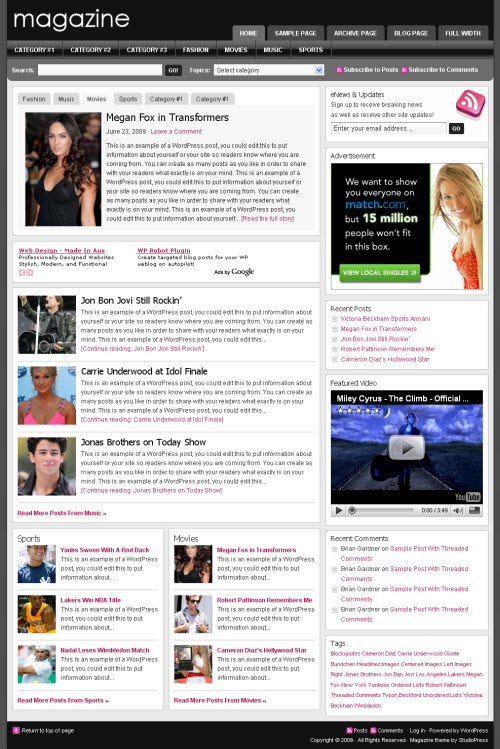 studiopress-magazine-theme studiopress magazine wordpress theme
