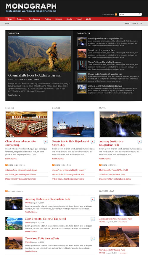 Monograph-WordPress-Theme Monograph Premium WordPress Theme