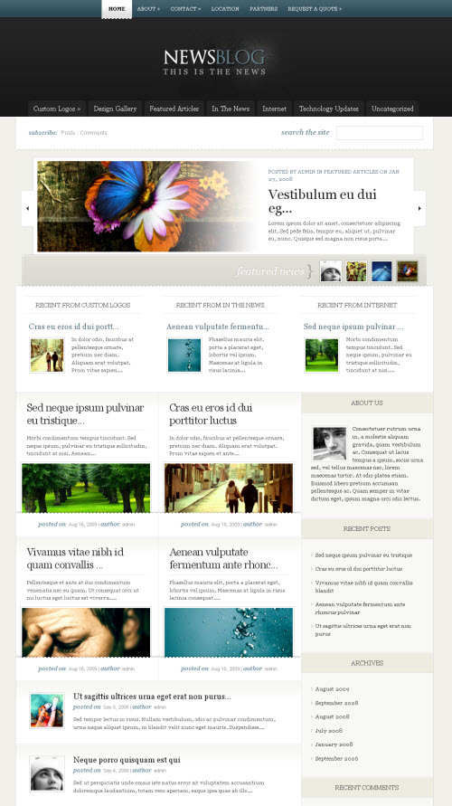 eNews Premium WordPress Theme