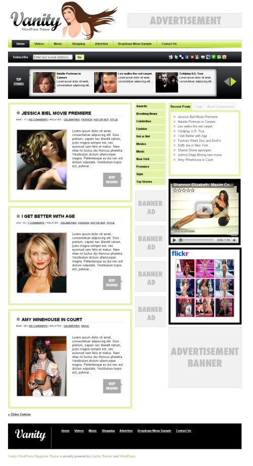 vanity-theme-2 Vanity Magazine 2.0 WordPress Theme