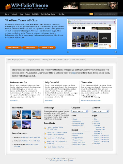wp-folio-wordpress-theme WP-Folio: Portfolio Premium WordPress Theme