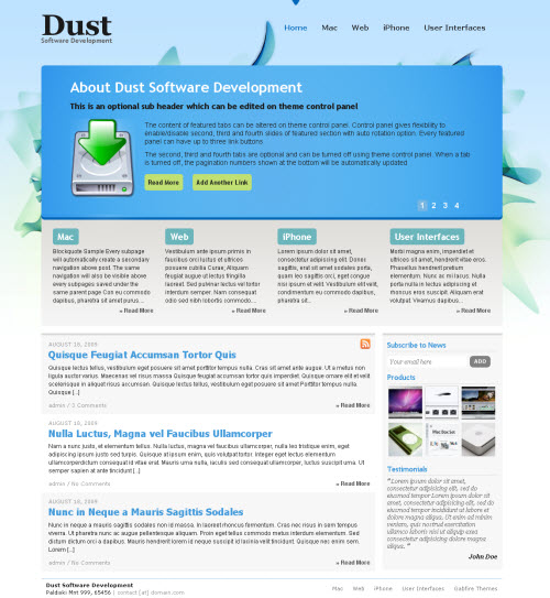 dust-wordpress-theme dust wordpress theme