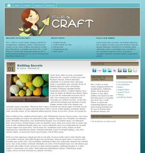 Flexx Craft Premium WordPress Theme