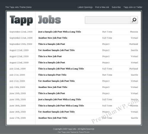 tapp-jobs-wordpress-theme Tapp Jobs Job Board WordPress Theme