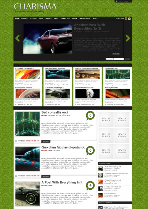 charisma-wordpress-theme Charisma Premium WordPress Theme
