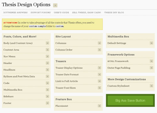 design-options design-options
