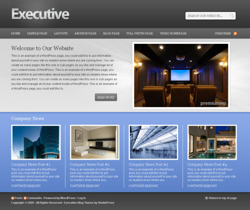 executive-studiopress-wordpress-theme Executive 1.0 Premium WordPress Theme