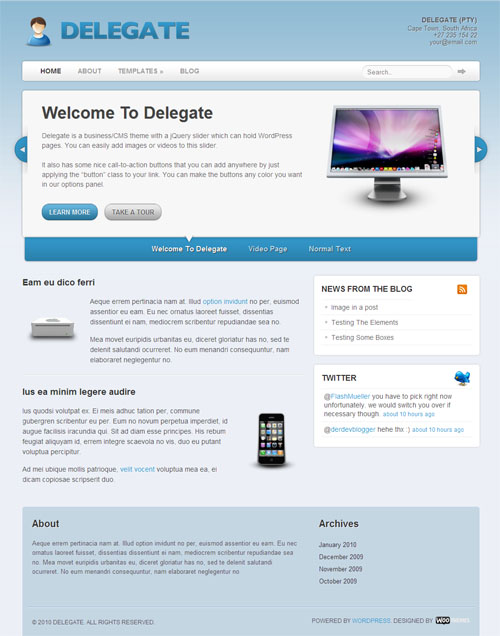 delegate-wordpress-theme delegate wordpress theme